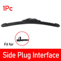 Kcimo 1Pc Front Car Wiper Blades Durable Rubber Soft Frameless Bracketless Brushes Windshield Windscreen Window Accessories