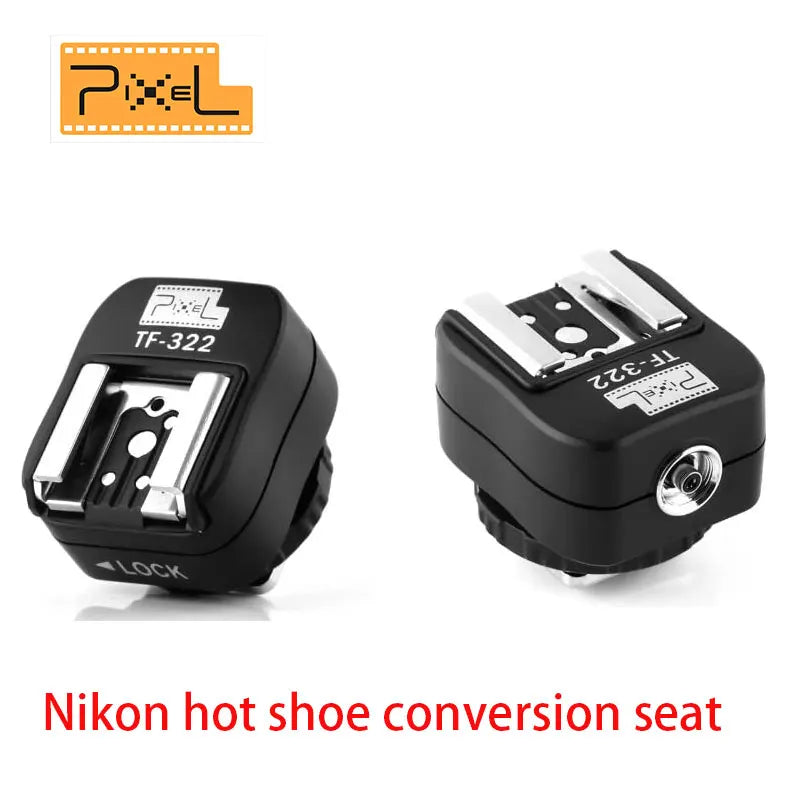 PIXEL TF-322 hot shoe adapter suitable for Nikon camera to Canon Shenni Yongno single point flash conversion