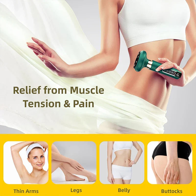 Intelligent Vacuum Cupping Suction Massager Glass Jars Anti Cellulite Cupping Vacuum Guasha Massage Beauty Health Scraping