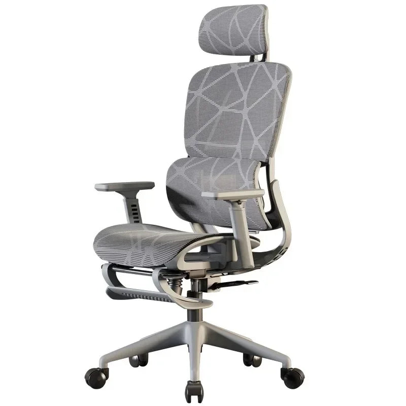 Ergonomic Office Chair Adjustable Relax Gaming Chair Computer Study Long Sitting Wheels Furgle Fauteuil Rose Office Furniture