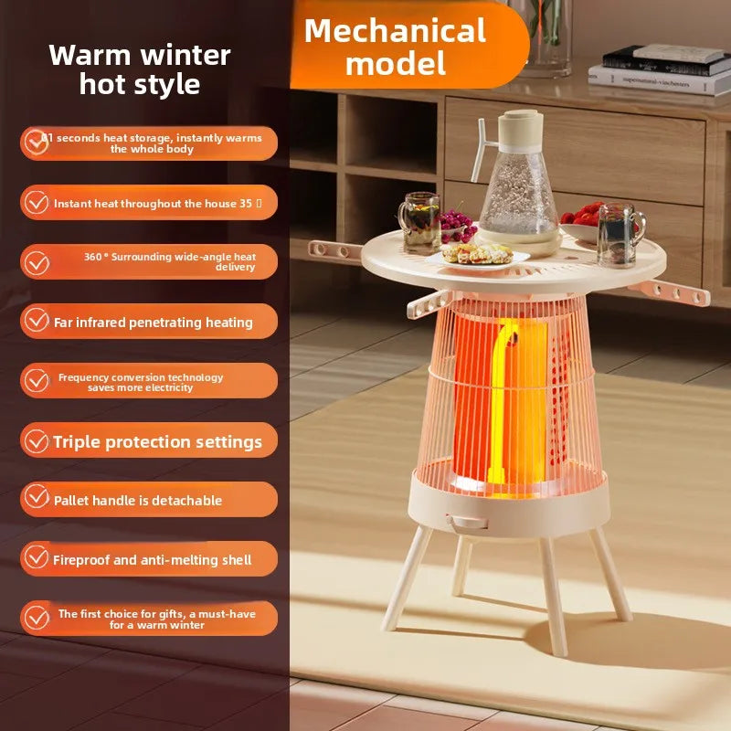 50 Hz Portable Electric Outdoor Camping Patio Space Heater Energy Saving Stove Boil Water Tea Making Household Aquecedor Lareira