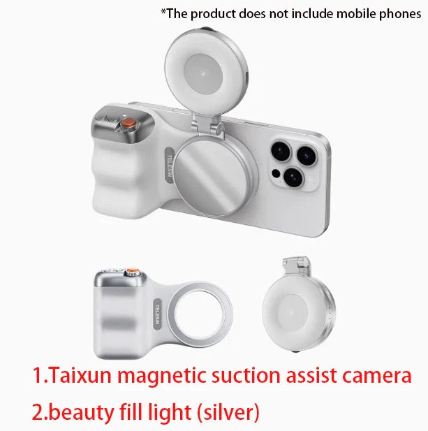 Taixun Qupaile Magnetic Camera is suitable for Apple, Huawei, Android phone photography controller shooting wireless Bluetooth r