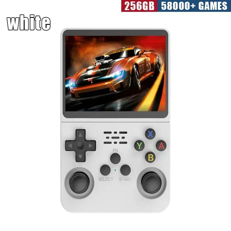 R36S Retro Handheld Console 3 5 Inch IPS Screen 64GB 128GB 256GB Portable Gaming Device with Built in Games