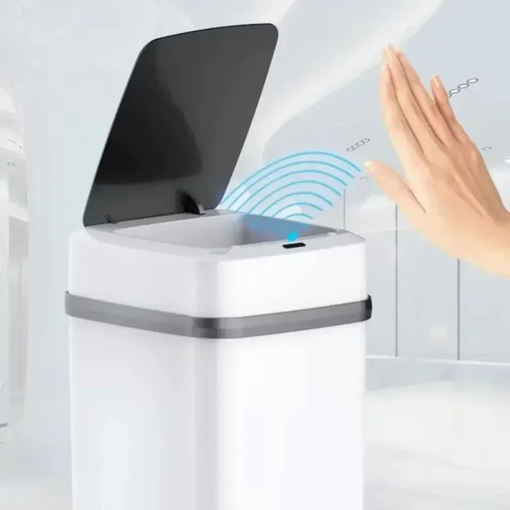 2026 13L bathroom touch trash can, smart toilet trash can, kitchen trash can, smart sensor trash can.