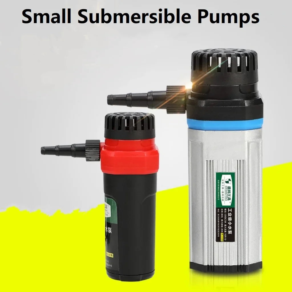 12V Submersible Electric Water Pump High Pressure Water Pump Lift 10M/15M/20M Water Pumping Station Micro Submersible Motor