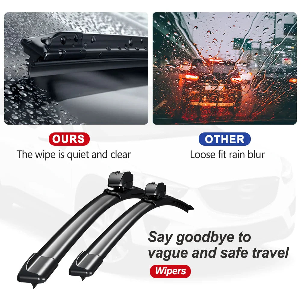 For Toyota Avensis T25 2003-2009 2004 2005 2006 2007 2008 Front Windshield Wiper Blades 2pcs Windscreen Window Accessorie 24"16"