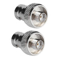 2 Pcs SMA Female To BNC Female Convert Adapter Connector
