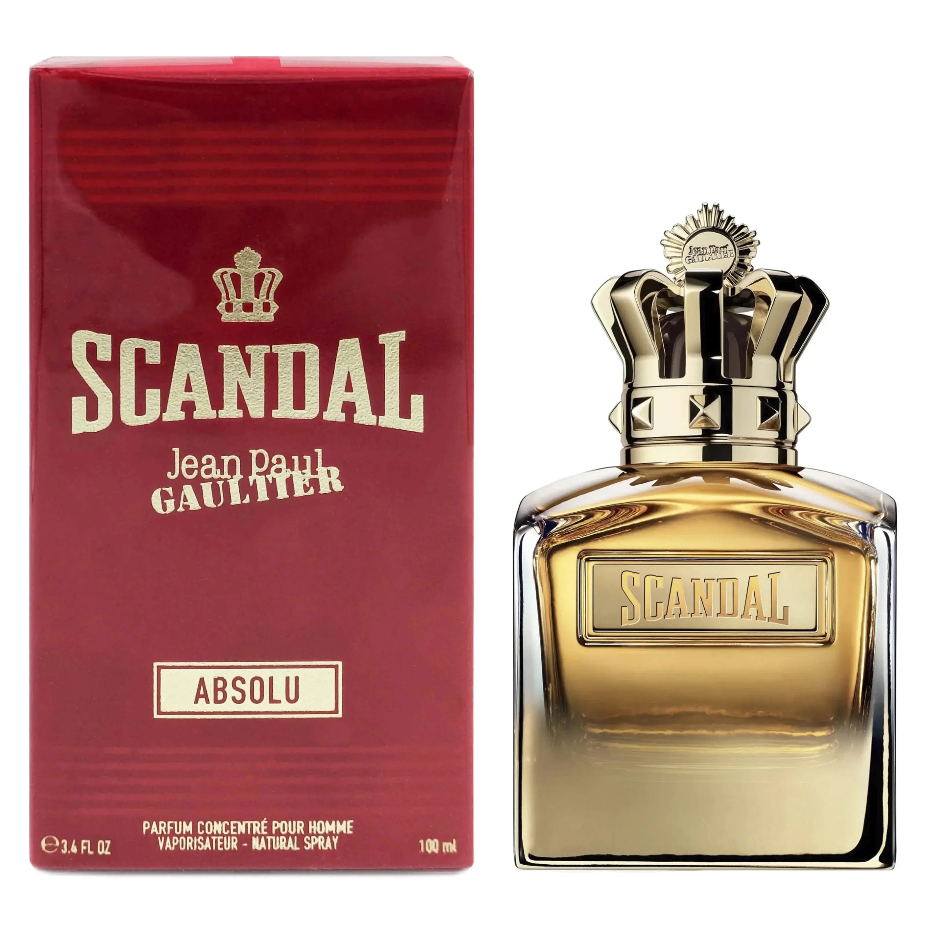 Scandal Absolu By Jean Paul Gaultier For Men 3.4oz Parfum Spray