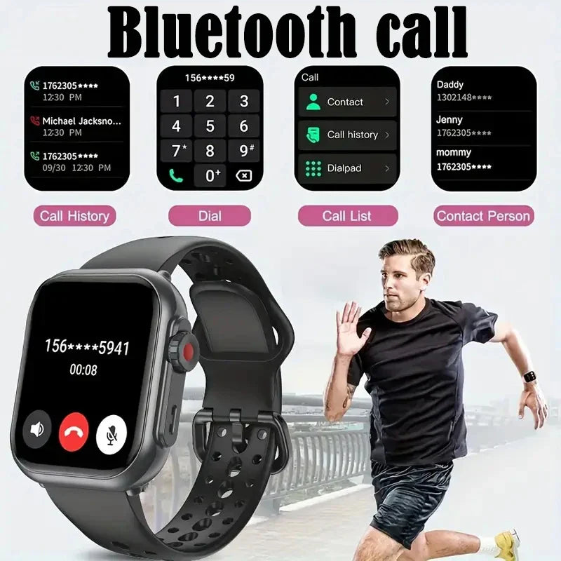 2026 New 1000 mAh Smart Watch Men Women 1.85“HD AMOLED GPS track Full Touch Screen IP68 Waterproof Bluetooth Call SmartWatch Man