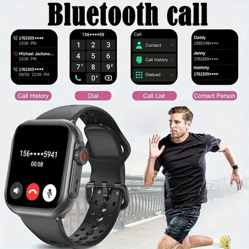 2026 New 1000 mAh Smart Watch Men Women 1.85“HD AMOLED GPS track Full Touch Screen IP68 Waterproof Bluetooth Call SmartWatch Man