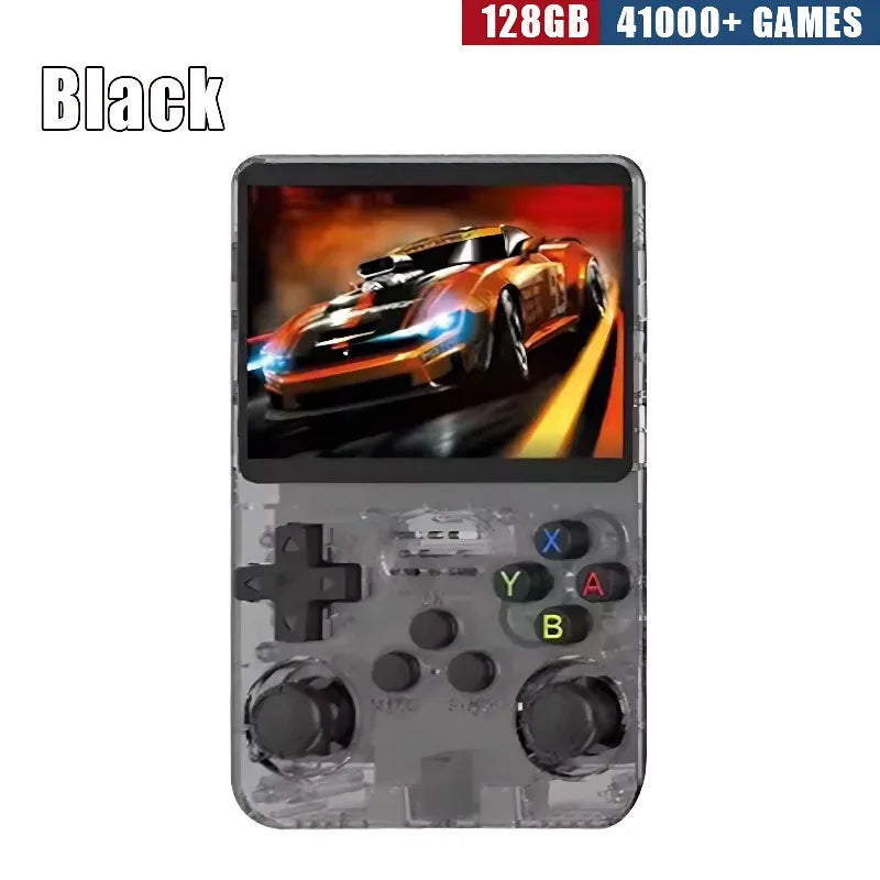 R36S Retro Handheld Game Console 3 5 Inch IPS Screen 64GB 128GB 256GB Portable Gaming Device with Built in Games