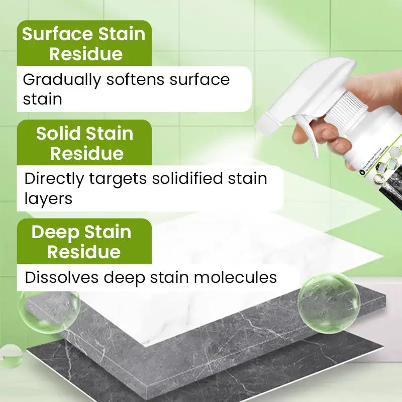 Multi-Purpose Oxalic Acid Stain Removal Cleaning Spray 300ml Oxalic Acid Cleaner Toilet Bathroom Tile Cleaning Agent