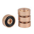 4PCS 20*8mm Aluminum Alloy Amplifier Feet Shock Absorber Amplifier Pads Feet