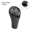 For BMW 1 3 5 6 Series E46 E53 E60 E61 E63 E65 E81 E82 E83 E87 E90 E91 E92 X1 X3 X5 Matt Chromed Gear Shift Knob 5 / 6 Speed