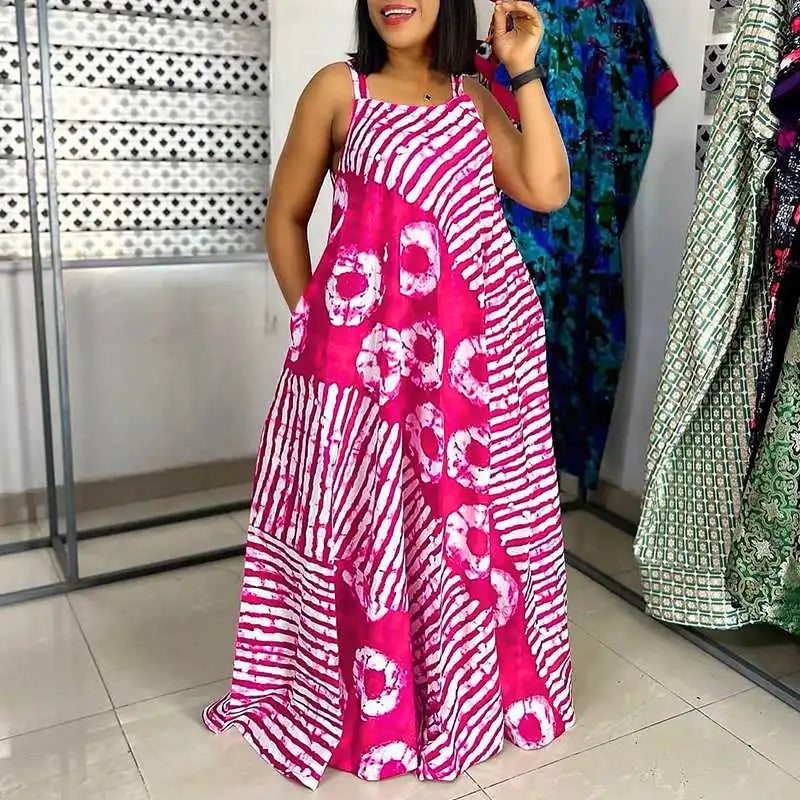 Sleeveless Party Beach Sundress Tank Long Casual Loose Dress