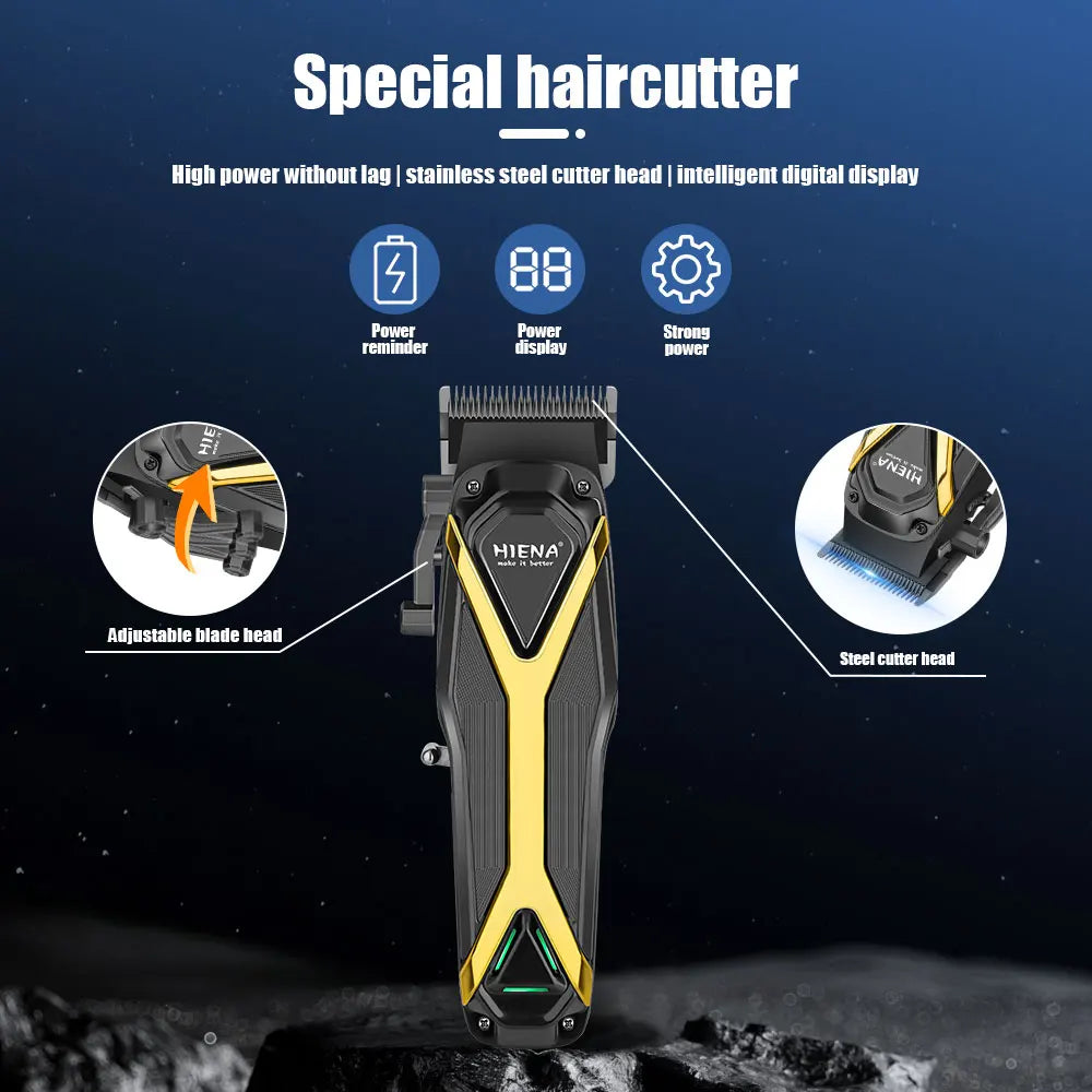 1/2/3/5-Piece Cordless Professional Men's Grooming Set Cordless Rechargeable hair Shaver trimmer Portable PrecisionTools