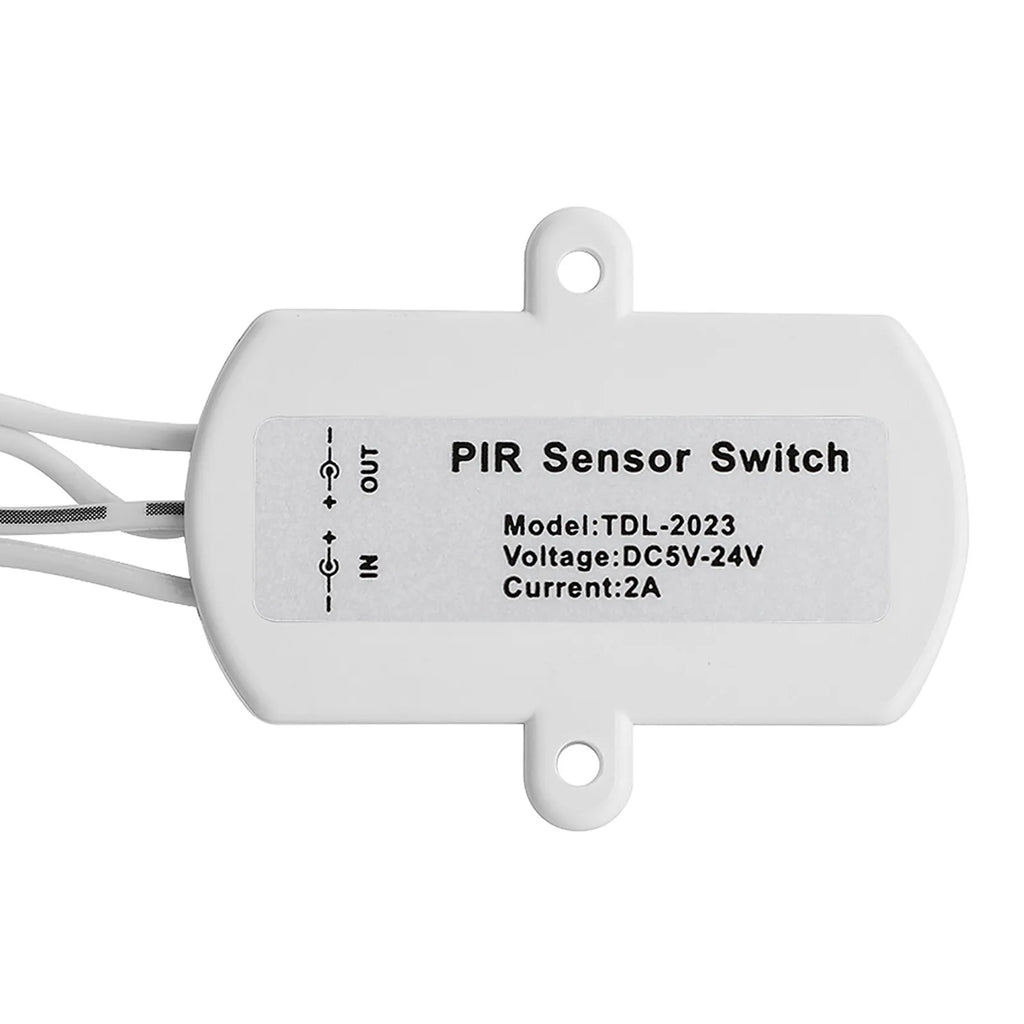 2A DC 5‑24V PIR Infrared Motion Sensor Detector Automatic Switch LED Strip USB Interface