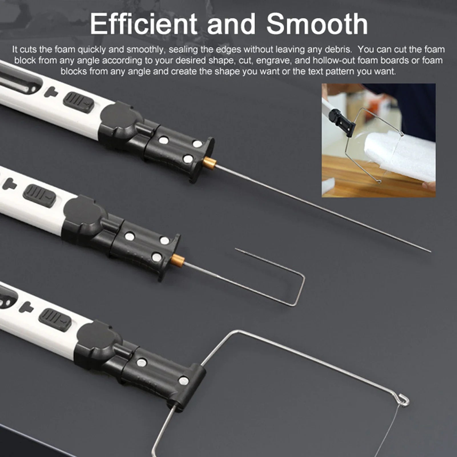 Cordless Foam Cutter Hot Wire Foam Cutter Pen Styrofoam Cutting Tools Kit Electronic Soldering Kit Multifunctional Engraving Pen