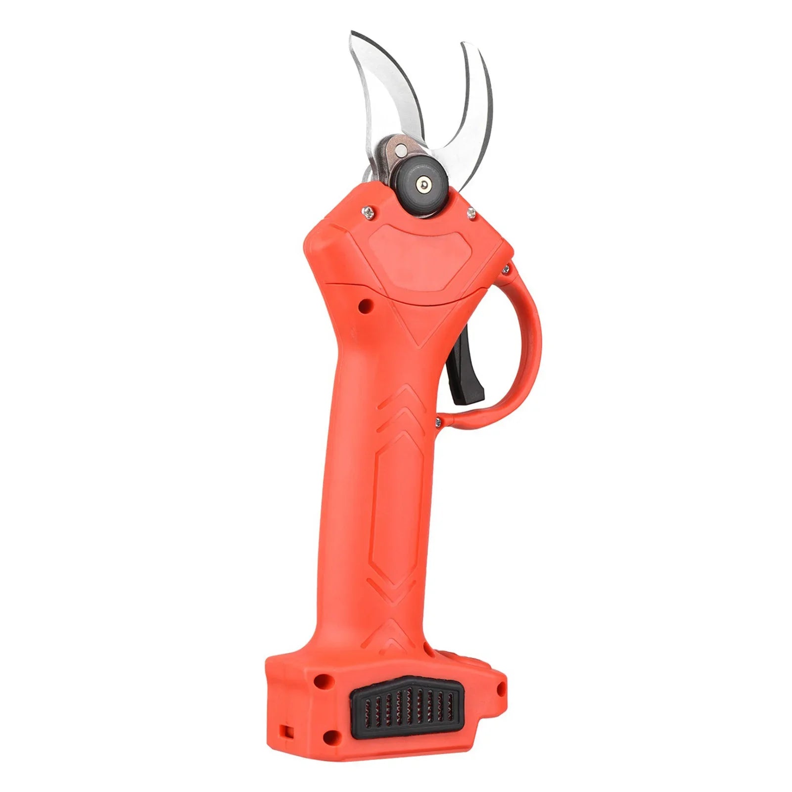 36V Cordless Electric Pruning Shears Portable Garden Shears Tree Trimmer Branch Cutter w/ Lithium Battery Adapter for Gardening