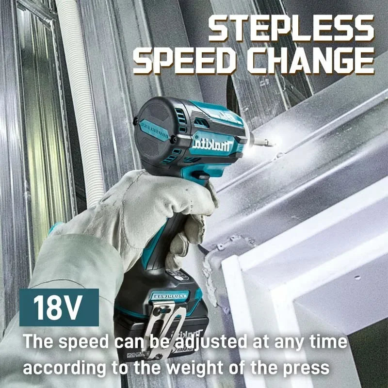 Makita DTD171 18V Brushless Impact Driver Rechargeable Screwdriver Drills Cordless Power Tools without battery