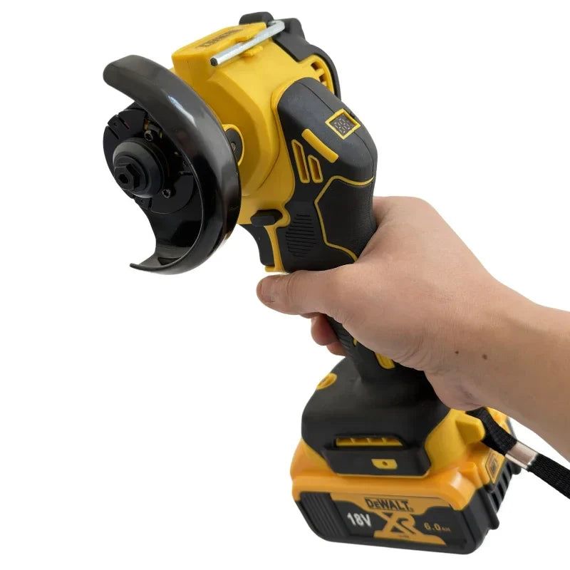 DeWALT Cordless 3 Inch Brushless Digital Display  Angle Grinder Polishing Grinding Machine Electric Cutting Tools 18V Battery