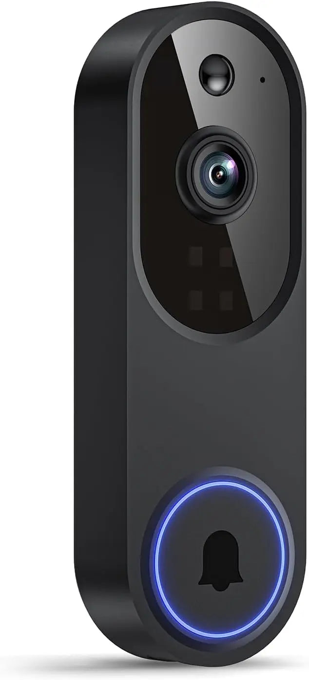 Wireless Video Doorbell Camera with AI Detection, Night Vision, 2-Way Talk, Battery Powered for Indoor/Outdoor Use