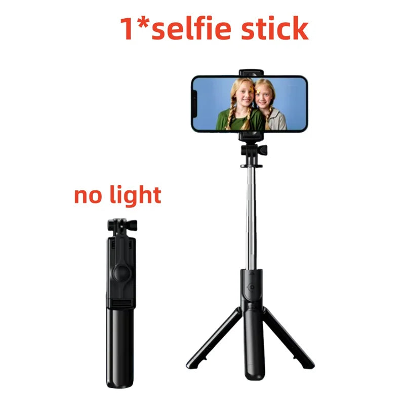 BSLIUFANG Wireless Bluetooth Selfie Stick tripod monopod stand Phone holder for Outdoor travel 3 IN 1