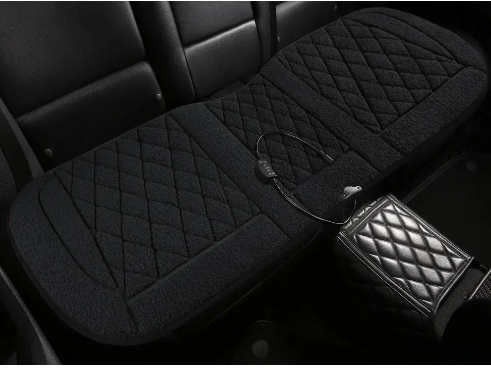 Heated  Rear Car Seat Cover Car Heating Cushion Winter Heated Seats Auto Seat Warmer 12V Seat Cushion for Rear Car Seats Cushion