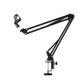 BSLIUFANG Professional Flexible Scissor Arm Microphone Stand – Adjustable Desktop Boom Holder for Podcast/Streaming/Youtube