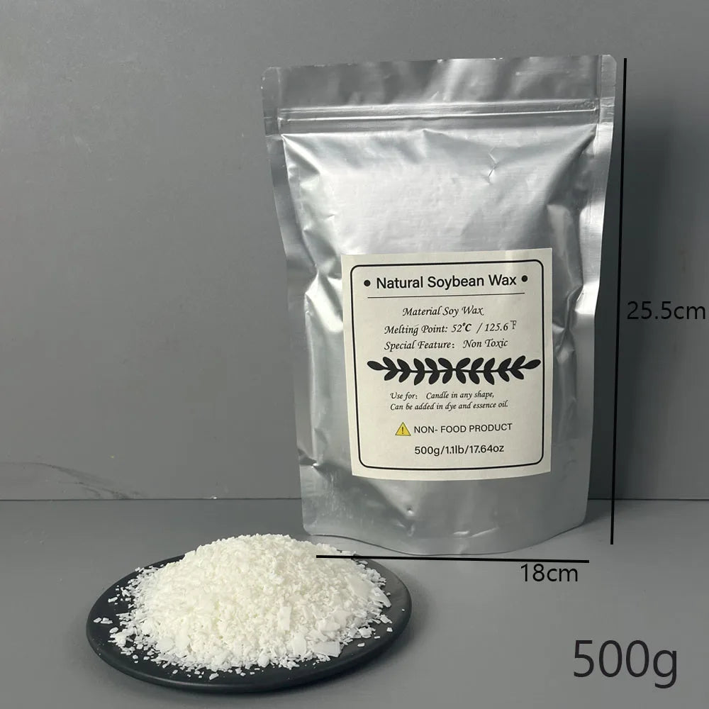 Natural Soy Wax Scented Candle Material 100% No Additives For Handmade DIY Candle Making Supplies Materials Kit Unisex