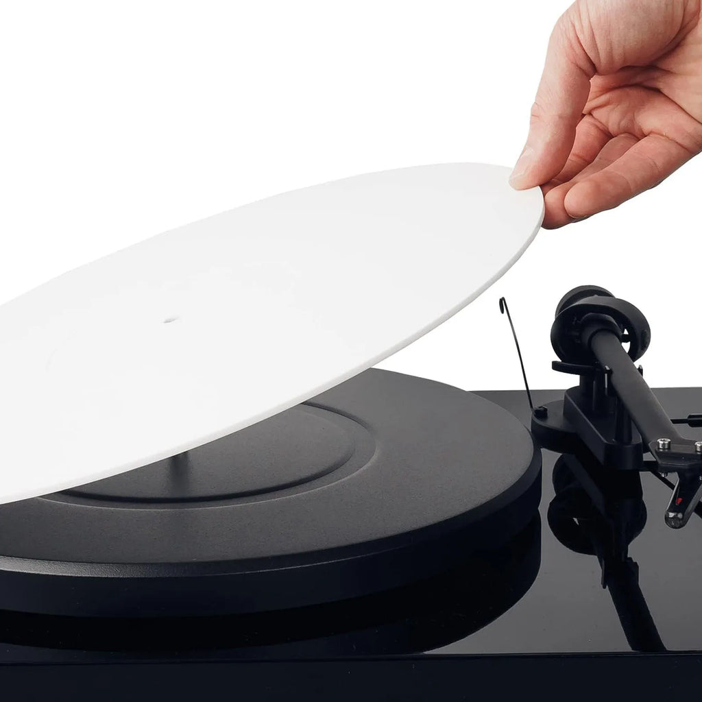 Turntable Mat Reduce Static Dust Noise Replacement Acrylic Record Platter Slipmat for 12 Inch Record Player