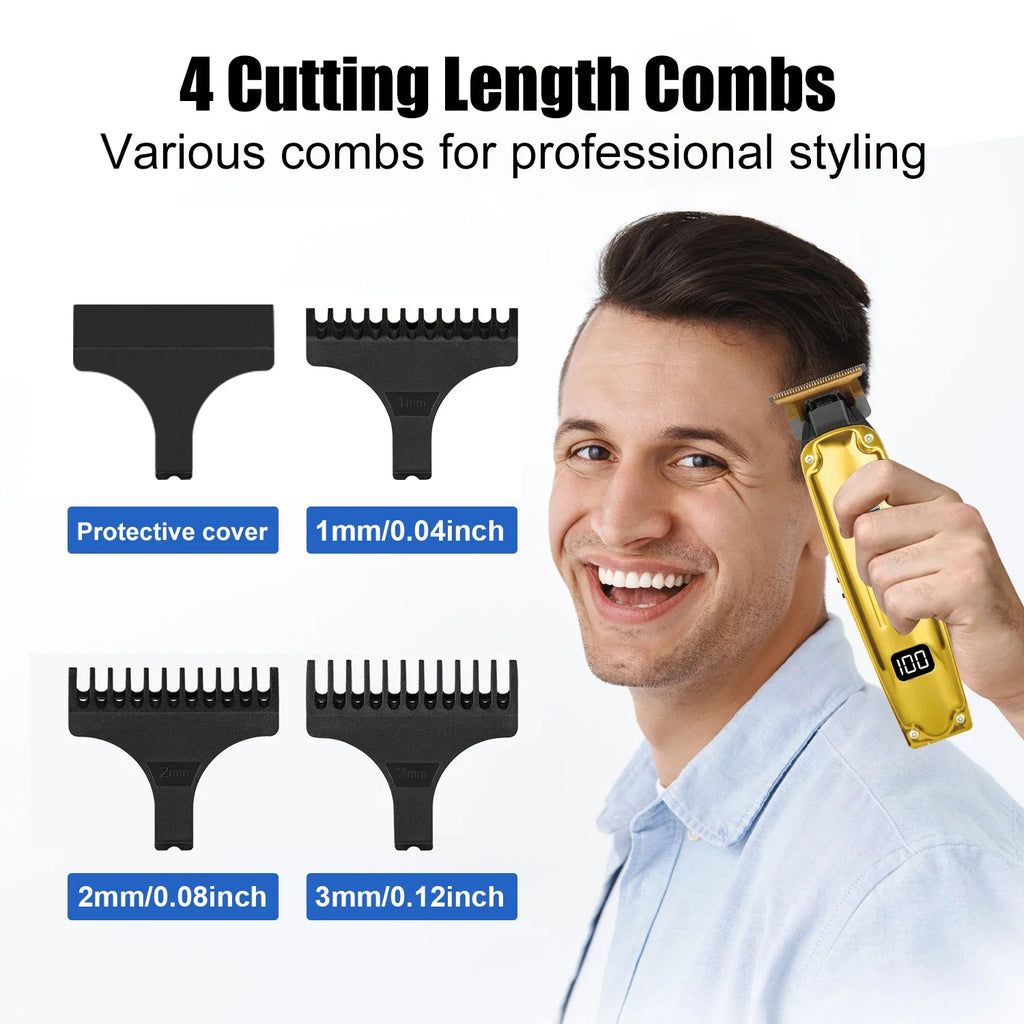 hiena hair Clipper Electric Hair Cutting Machine Cordless Haircut Machine Rechargeable Hair Trimmer Portable Trimmer for men