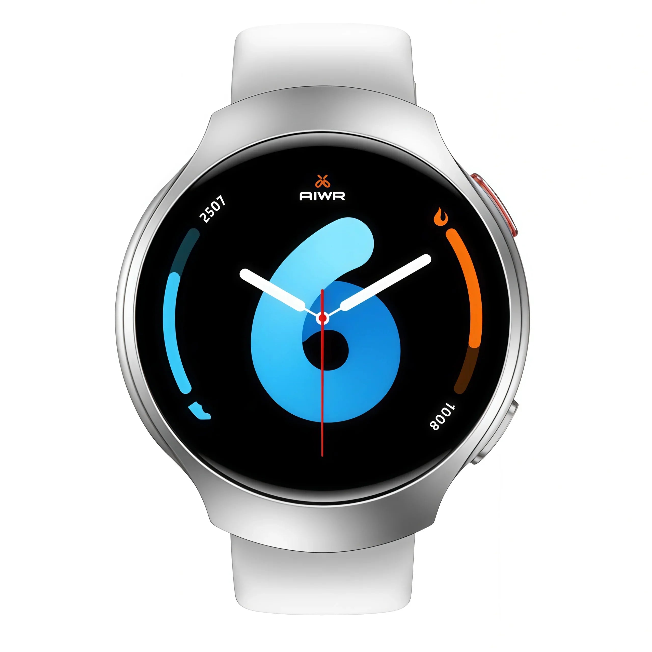 AIWR Orbit Smart Watch, GPS, 1.43'' AMOLED, AI Watch Faces ChatGPT, ENC Call, Heart Rate Monitor 5ATM Waterproof for Android iOS
