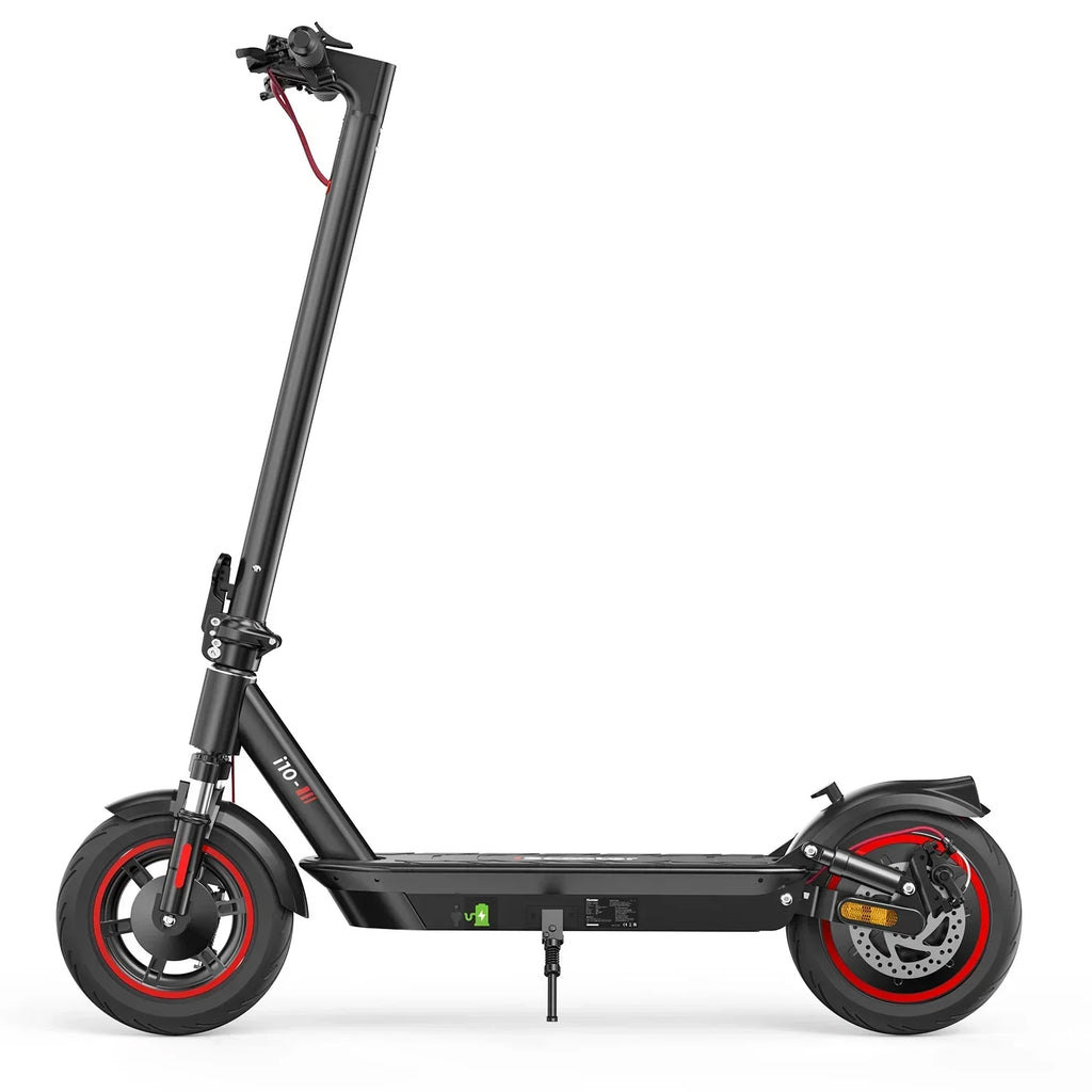ISCOOTER I10 650W Motor Foldable Electric Scooter 42V15Ah Battery Adult EScooter 10 Inch Tires City Commuter Electric Scooter