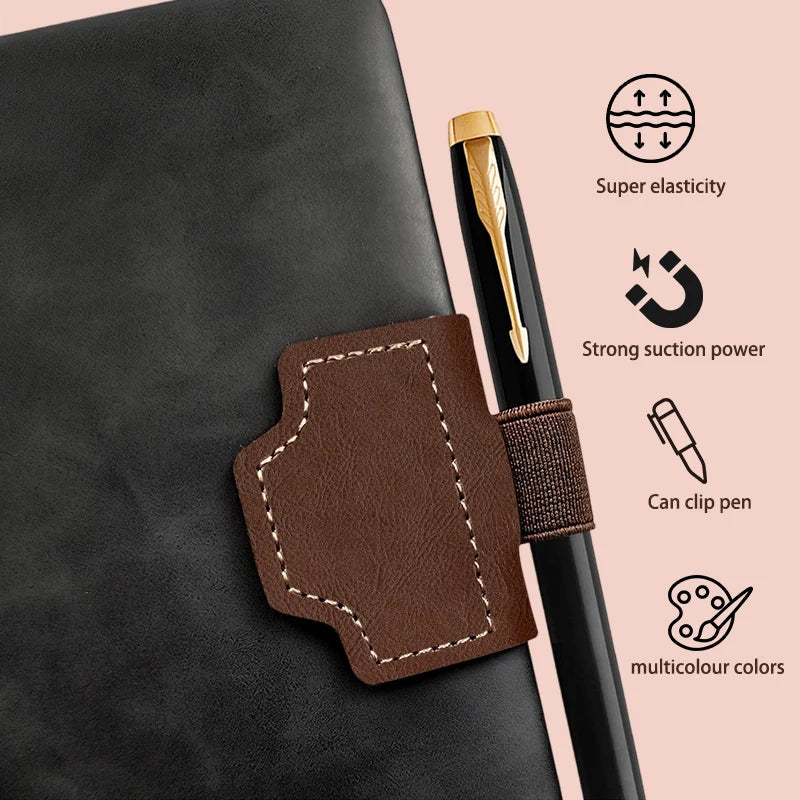 Magnetic bookmark with advanced and minimalist design for student reading, magnetic pen clip bookmark