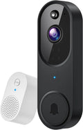 1080P Wireless Doorbell Camera with Night Vision, AI Detection, 2-Way Audio & Real-Time Alerts