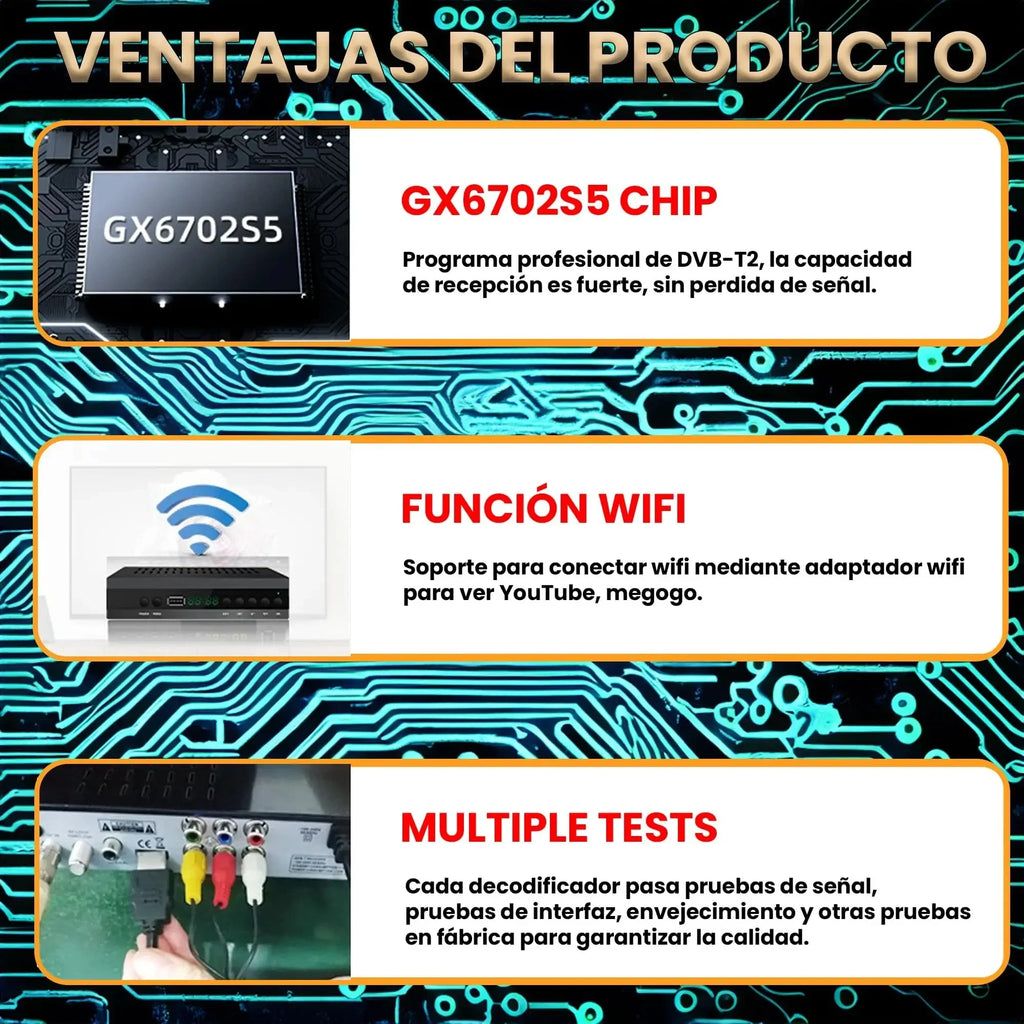 JN821 H.265 TDT DVB-T2 C Digital Terrestrial TV Receiver HD DVB-T2 FTA Set Top Box EPG USB PVR TV Tuner for HD/Old TV