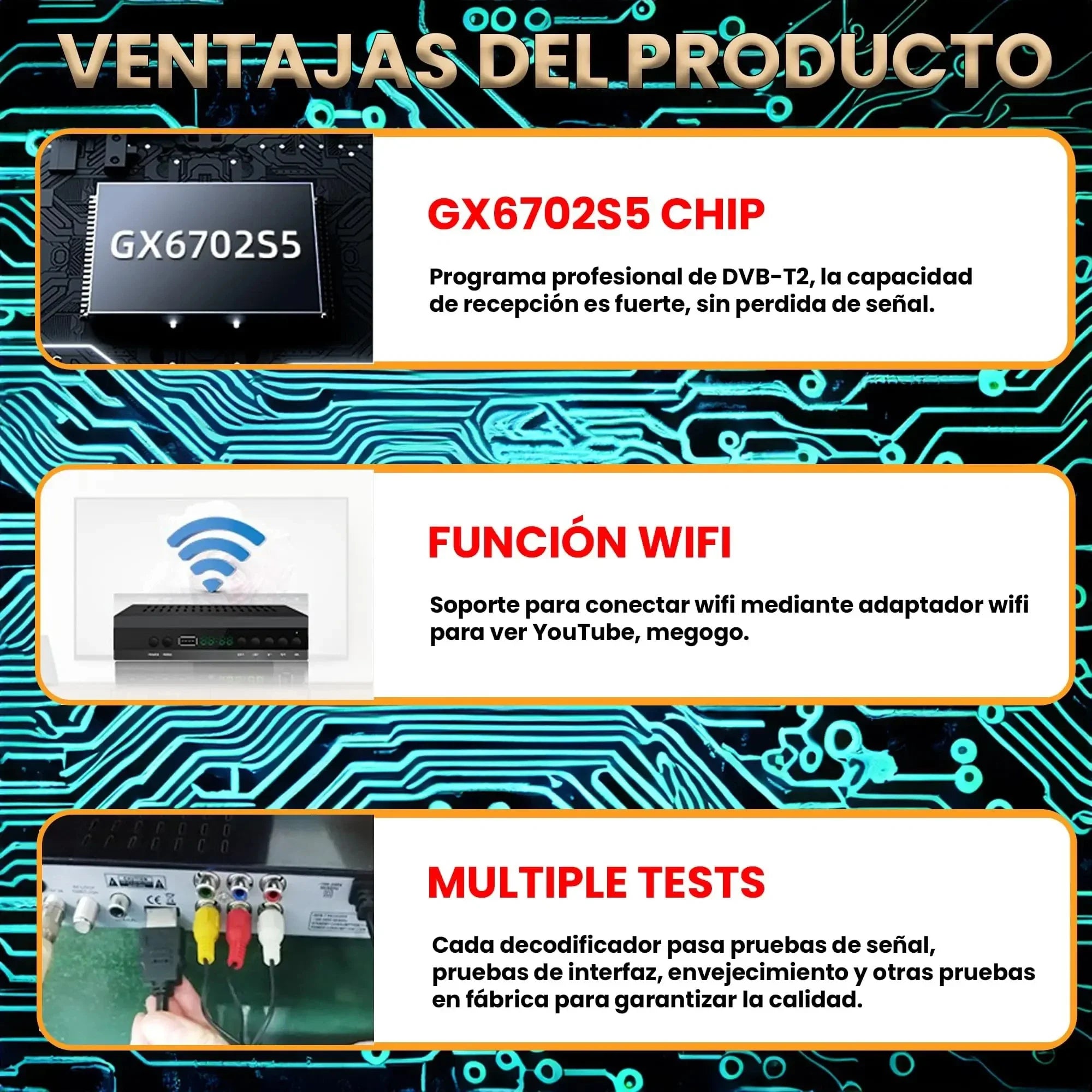 JN821 H.265 TDT DVB-T2 C Digital Terrestrial TV Receiver HD DVB-T2 FTA Set Top Box EPG USB PVR TV Tuner for HD/Old TV