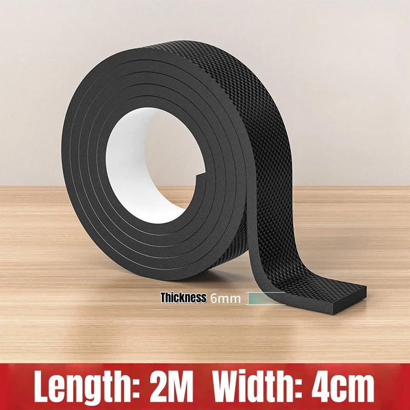Anti-slip Furniture Pads Mute Mats DIY Bumper Damper Thick Non-Slip Pad Foot Cover Self Adhesive Table Chair Foot Protection Pad
