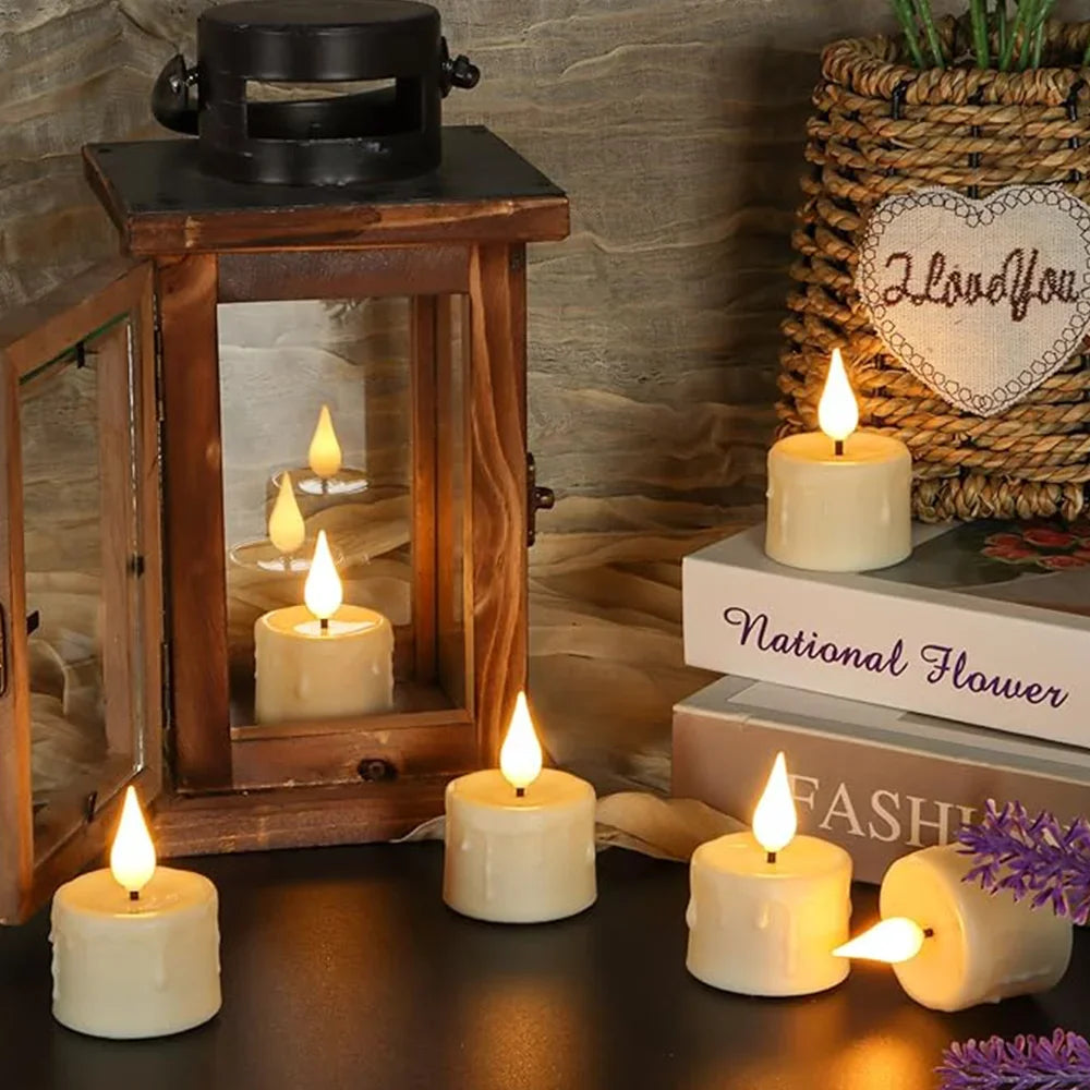 Rechargeable LED Candles With Remote Control LED Candles For Room Decor Birthday Home Decor Festival Decoration Flameless Candle
