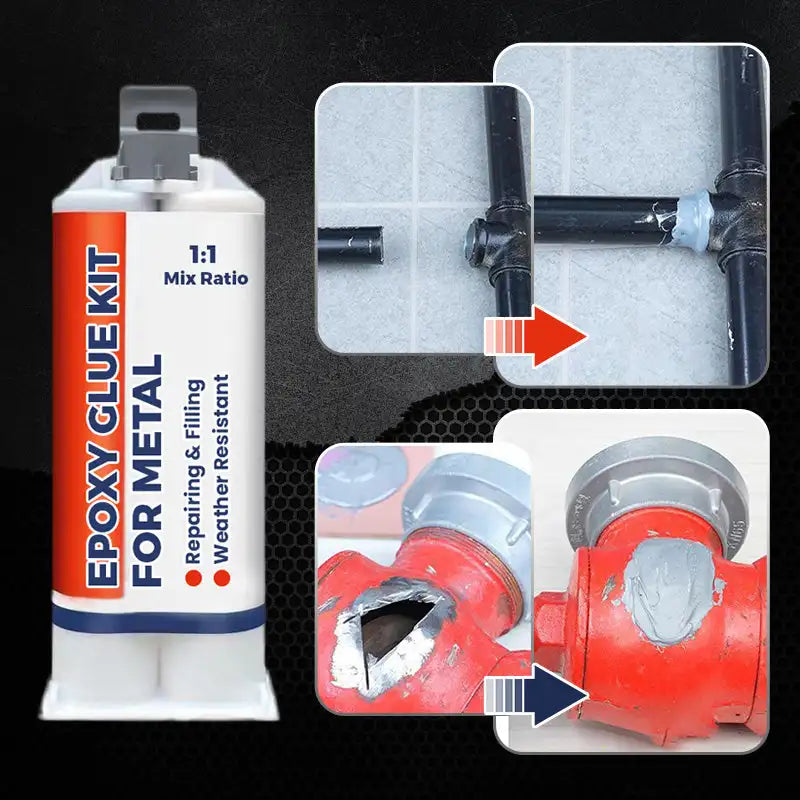 Epoxy Glue Kit For Metal Repair Agent AB Glue Sealant Heat Resistance Casting Welding Glue Strong Adhesive