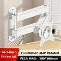 Retractable Universal TV Mounts Wall Mount Bracket Load Up to 15KG For 14 to 37 inches LCD Monitor TV Stand Expansion Bracket