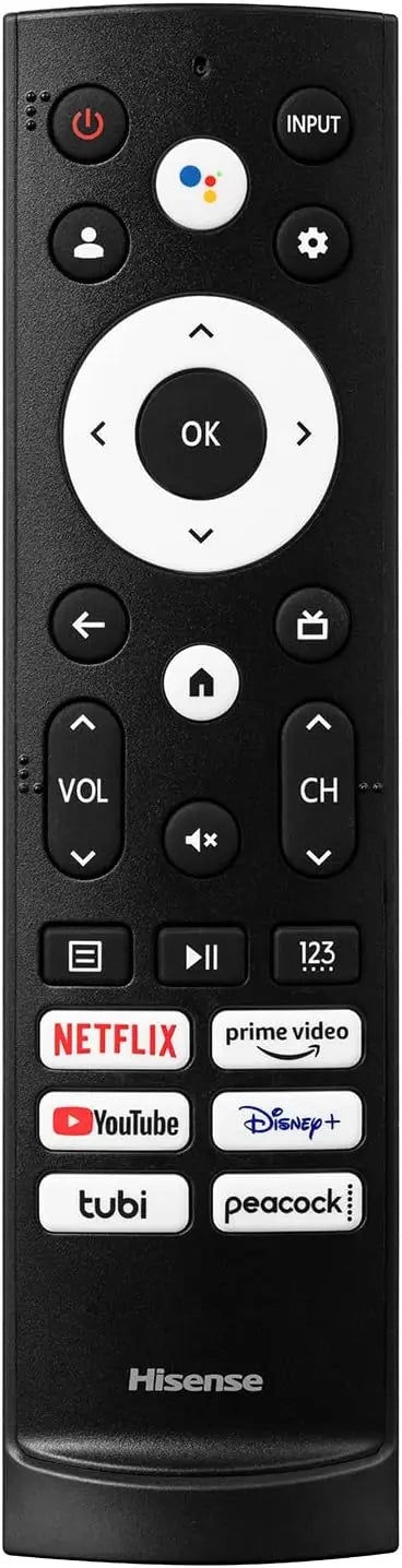 55-Inch 4K UHD Smart TV with Google TV, Alexa, Dolby Vision HDR, Game & Sports Modes, Voice Remote