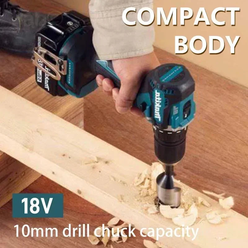 Makita Original DDF487 Cordless Driver Drill Brushless Electric Impact Screwdriver 18V Rechargeable Power Tool