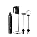 Mini Milk Frother Rechargeable Handheld Milk Foam Machine Automatic Rotary Blender for Coffee Latte Cappuccino Maker Milk Foamer