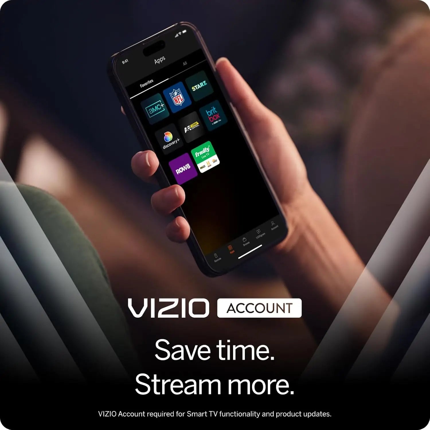 VIZIO 40-inch Full HD 1080p Smart TV with DTS Virtual: X, Alexa Compatibility, Google Cast Built-in, Bluetooth Headphone Capable