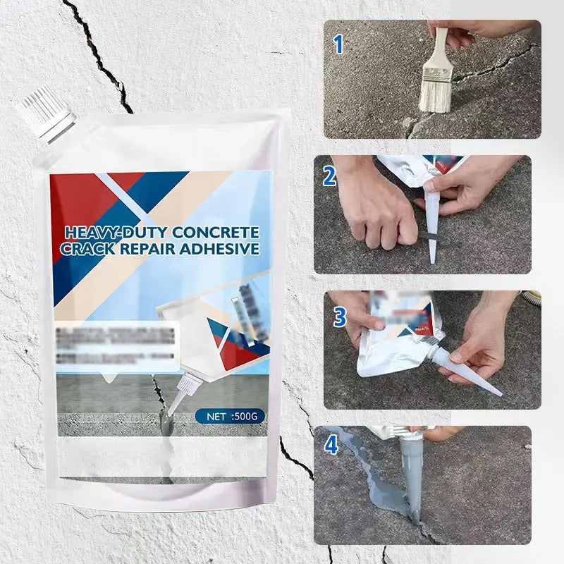 Grouting Adhesive Heavy-Duty Concrete Floor Crack Repair Adhesive Filling Liquid Grouting For Repairing Road Potholes