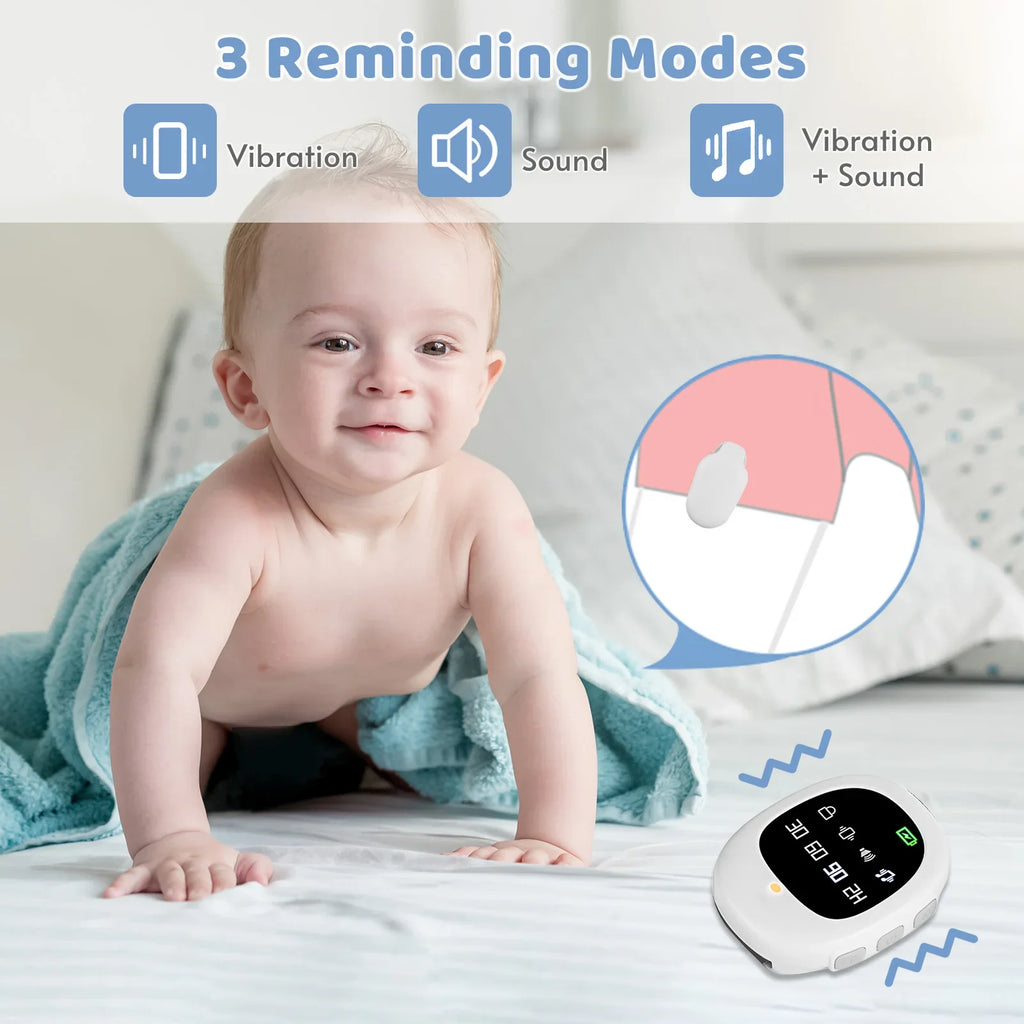 Professional Arm Wear Bedwetting Sensor Alarm For Baby Toddler Adults Potty Training Wet Reminder Sleeping Enuresis Plaswekker