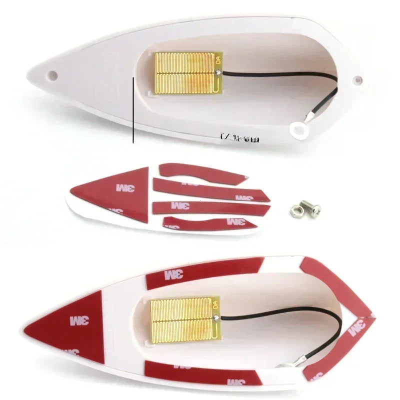 1 Pc Stylish Universal Car Radio Auto Car Roof Shark Fin Signal Antenna FM/AM Aerial Car Styling Exterior Accessories