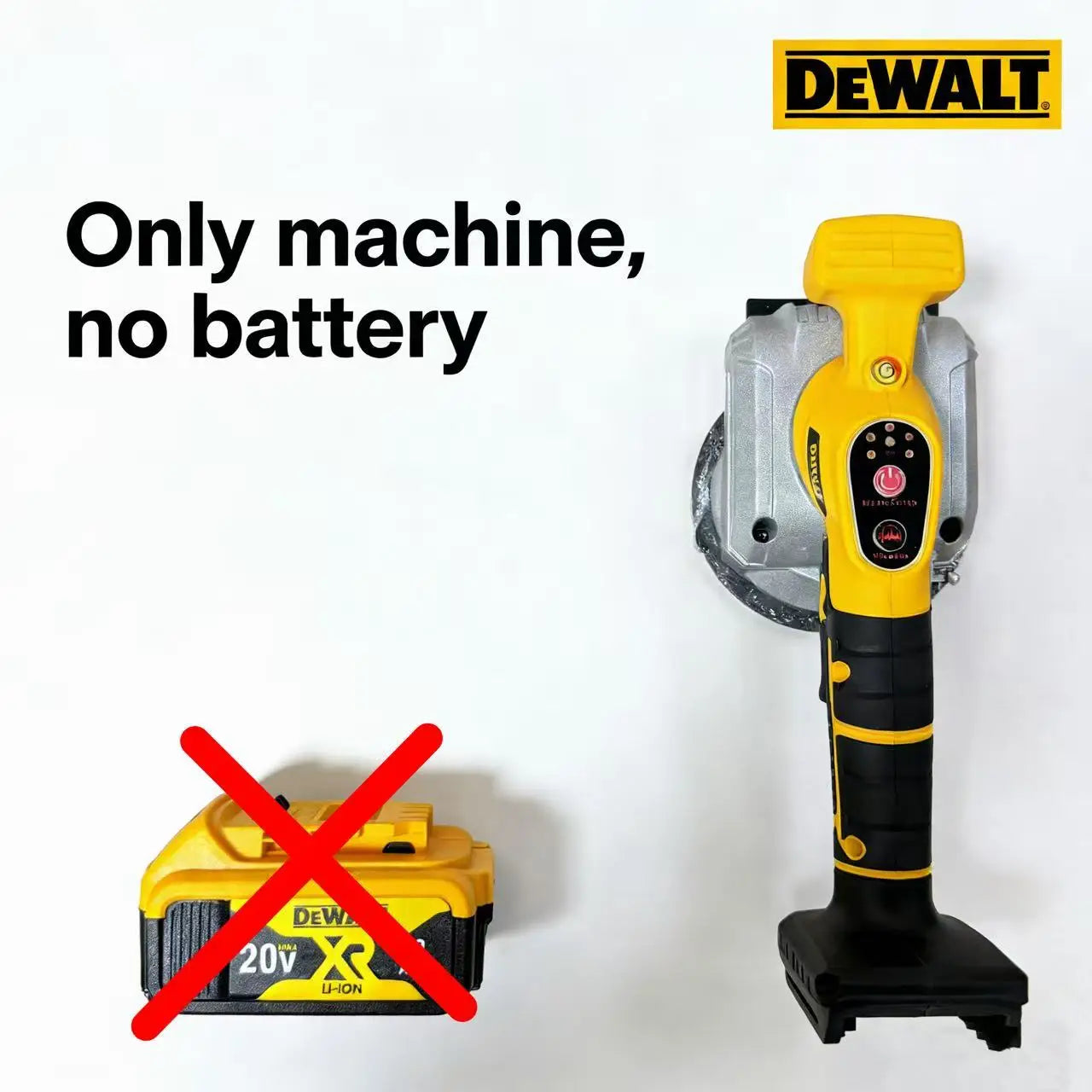 2026 Dewalt 20V Battery Tile Vibrating Tool Slip-proof Vibration Machine Suction Cup Vibrator Handheld Tiling Leveling Laying